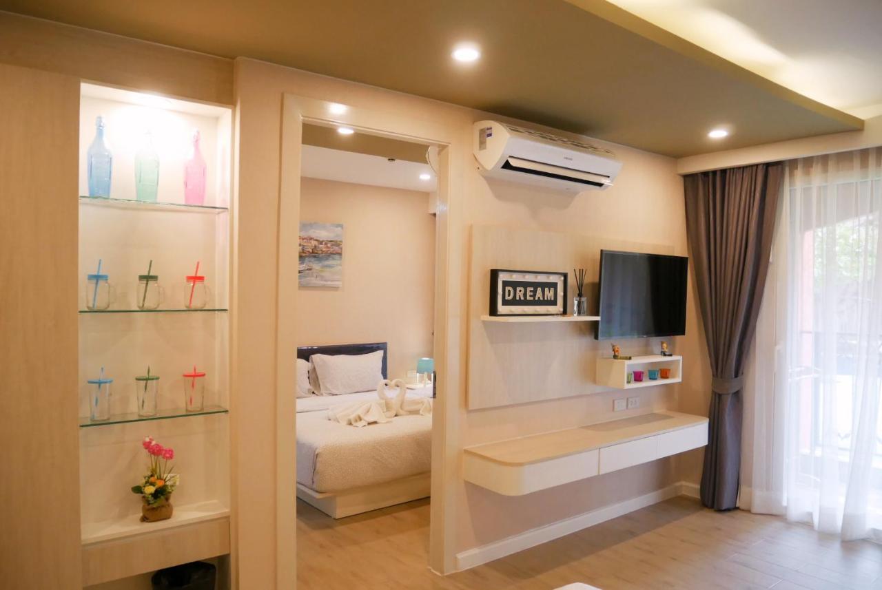 Seven Seas Pattaya Poolside Room ห้องติดสระ Jomtien Beach Exterior foto