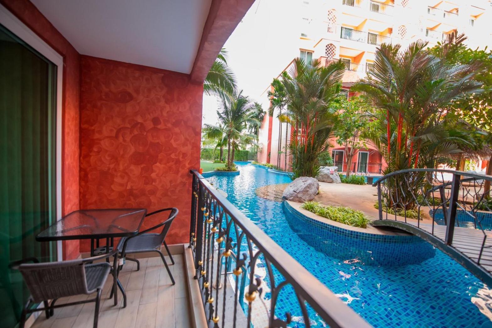 Seven Seas Pattaya Poolside Room ห้องติดสระ Jomtien Beach Exterior foto
