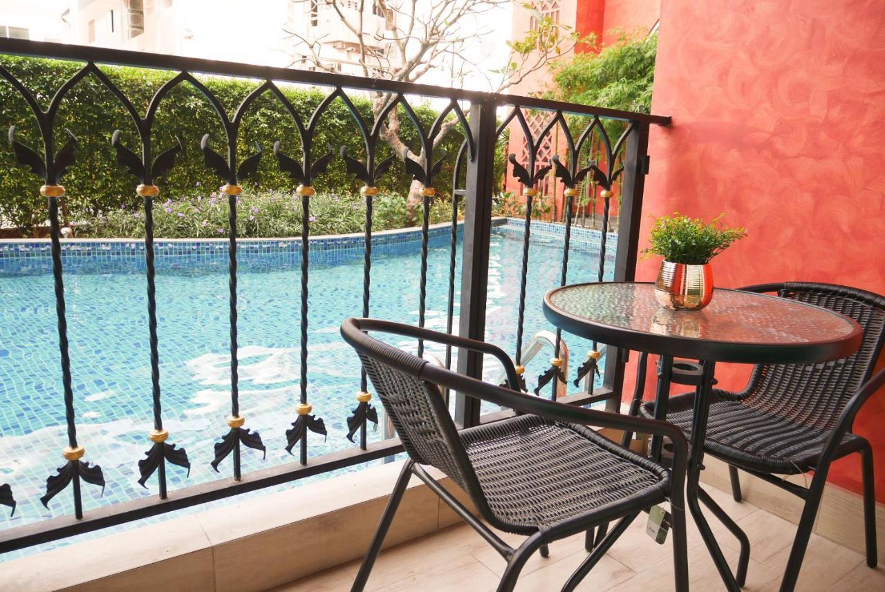 Seven Seas Pattaya Poolside Room ห้องติดสระ Jomtien Beach Exterior foto